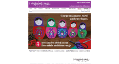 Desktop Screenshot of inspiremepapers.co.uk